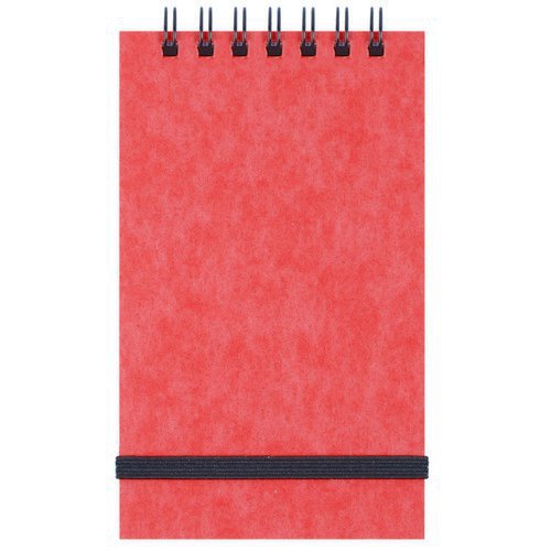 Silvine 192 Pages Of Quality Lined Paper 78X127mm In Size Durable Stiff Red Pressboard Covers Notebooks PD2111