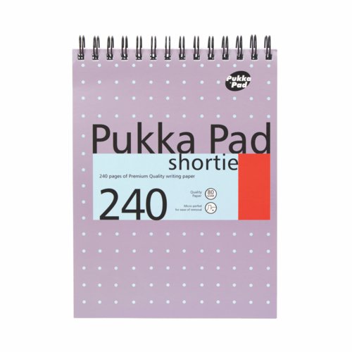 Pukka Pad A5 Shortie Metallic 240 Pages Notebooks PD9192