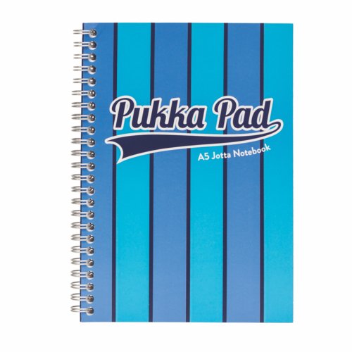 Vogue A5 Jotta Pad Blue With 200 Pages Of Quality 80Gsm Paper And A Vibrant Card Cover