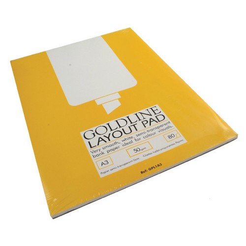 Goldline Layout Pad A3