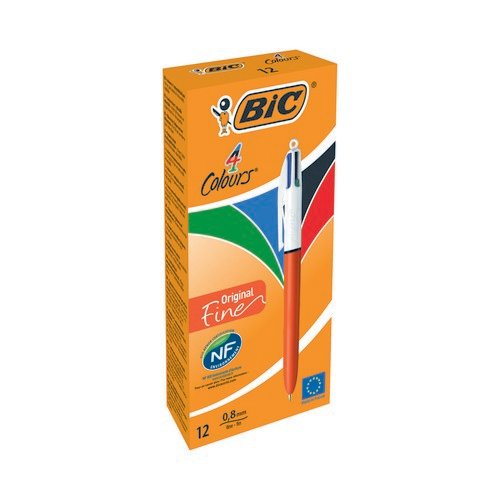 4 colour Professional Fine pk 12