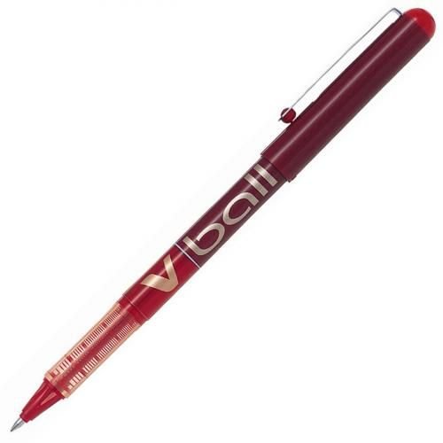 Pilot Roller Ball Point Pen VB7 0.7mm Red