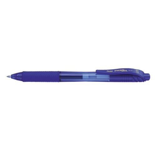 Pentel Energel X Rollerball Pen Blue Pack 2