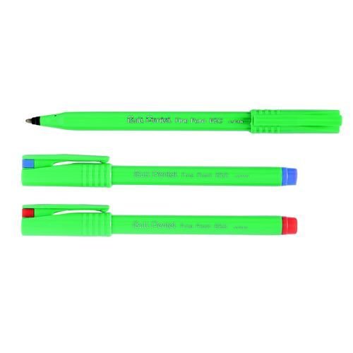 Pentel R50 Rollerball Pen Green Barrel Water-Based 0.8mm Tip 0.4mm Line Black