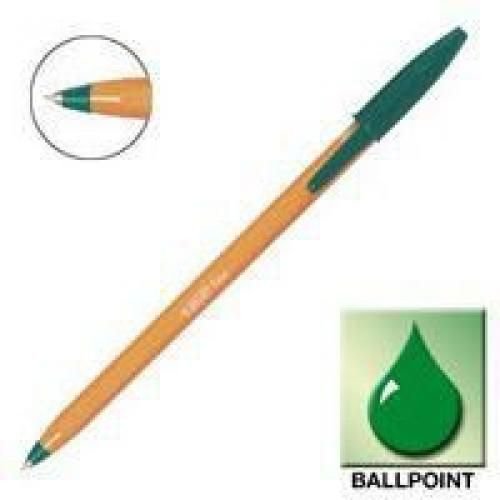 Bic Orange Ball Point Pen Fine Point Green