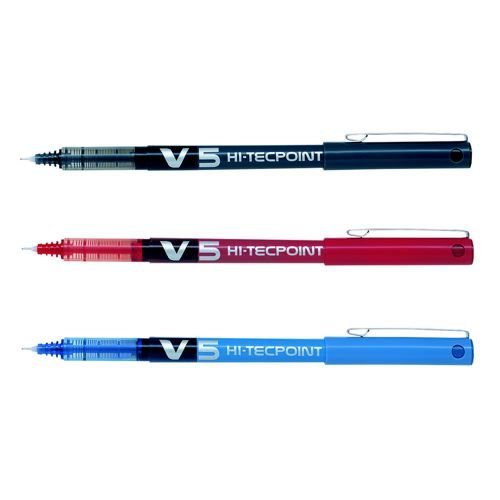 Pilot HiTecpoint V5 Liquid Ink Rollerball Pen Black