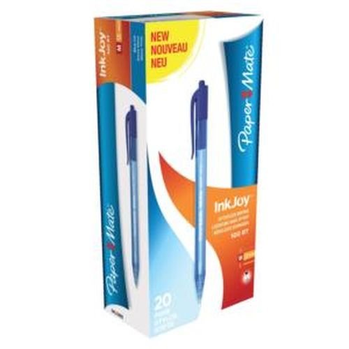 Papermate Inkjoy 100 Retractable Blue