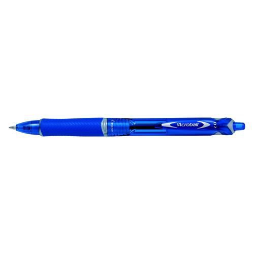 Pilot Acroball Retractable Ballpoint Pen Blue 78% Recycled Material