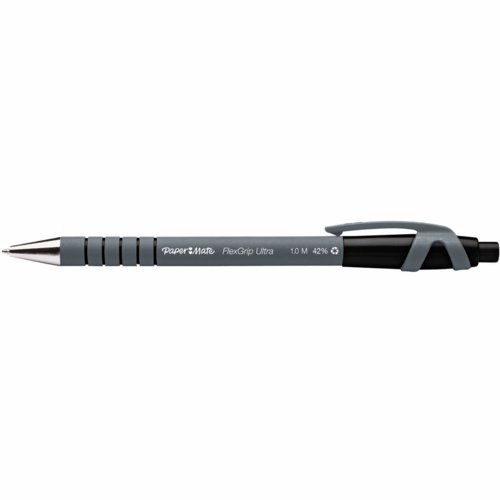 Papermate Flexgrip Ultra Retractable Ball Point Pen Black
