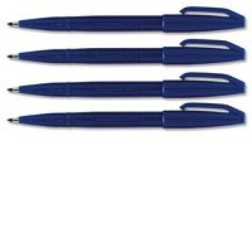 Pentel Sign Pen Fibre Tip Marker Blue