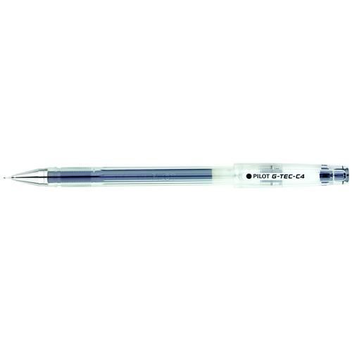 Pilot G Tec C4 Gel Pens Black 0.2mm Line Width
