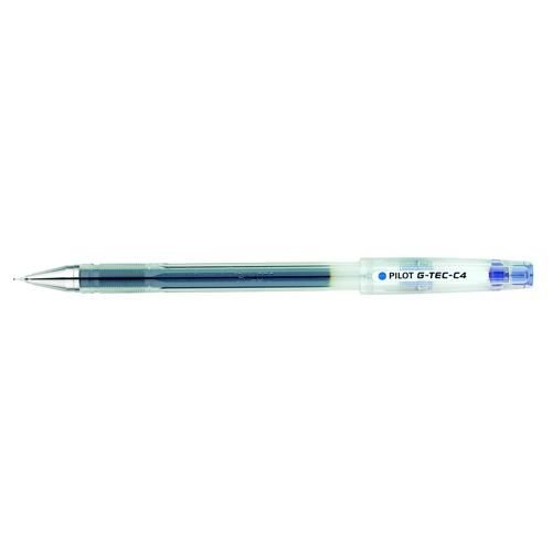 Pilot G Tec C4 Gel Pens Blue 0.2mm Line Width