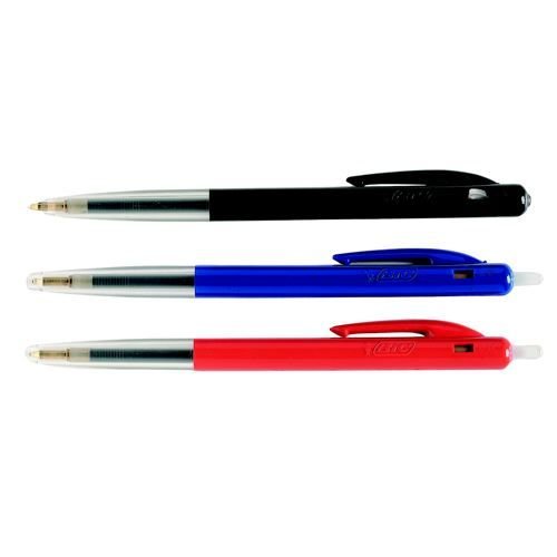 Bic M10 Clic Ball Pen Retractable 1.0mm Tip 0.3mm Line Black