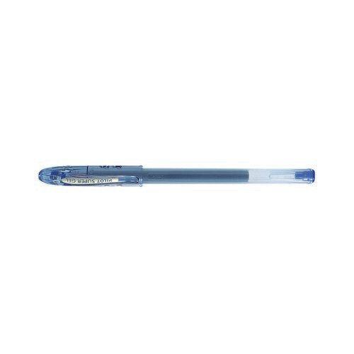Pilot Super Gel Rollerball Pen Medium Blue Pack of 12 BOX35012243783