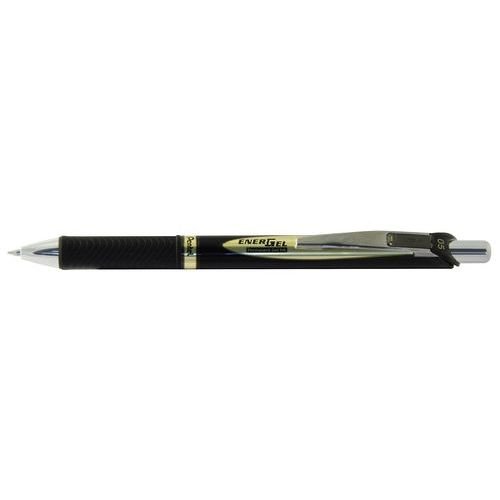Pentel Energel Permanent Rollerball Black Ink 0.5mm Tip
