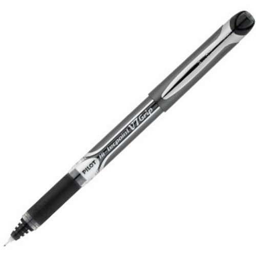 Pilot HiTecpoint V7 Grip Liquid Ink Rollerball Pen Black