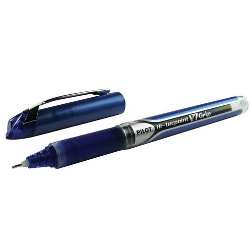 Pilot HiTecpoint V7 Grip Liquid Ink Rollerball Pen Blue