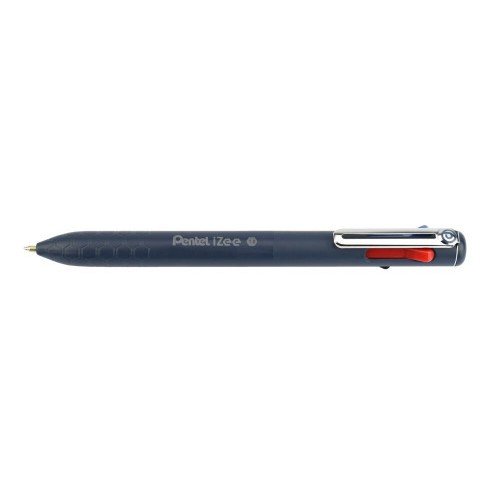 iZee 4 Colour Retractable Ballpoint Pen 1.0mm - Dark Blue Barrel