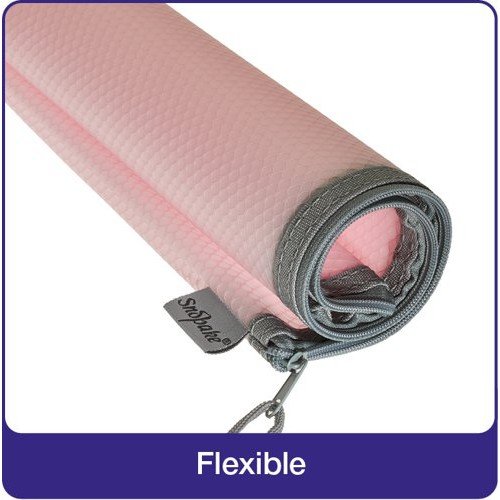 EVA Mesh Zippa Bag Foolscap Pastel Pink (3 Bags) 15906