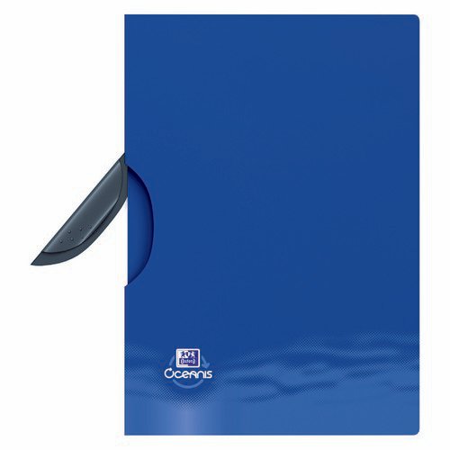 A4 Oceanis Clip File Blue