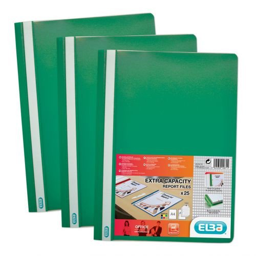 Elba Report File Box 50 Green