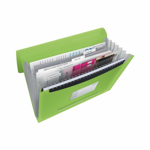 Rexel Choices Expanding Project File A4 Green