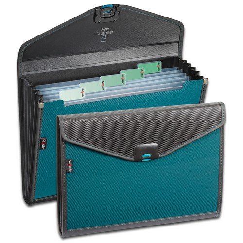 Snopake Zeon 6pt Organiser A4 Turquoise
