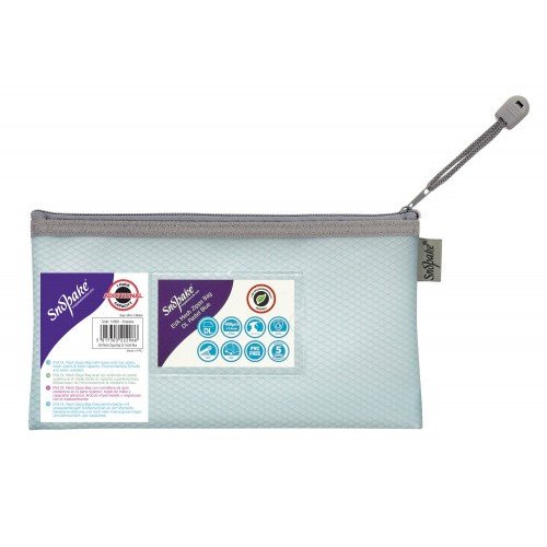 Snopake EVA Mesh Zippa Bag DL Pastel Blue Pk3