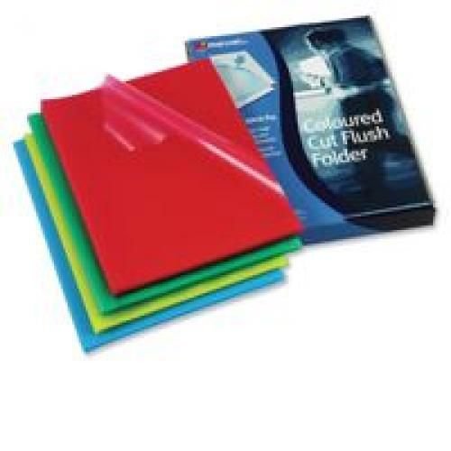 Rexel Copyking Folder Assorted Polypropylene A4 Pack 100