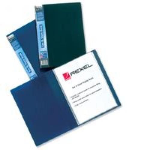 Rexel See & Store Display Book 60 Pocket A4 Black