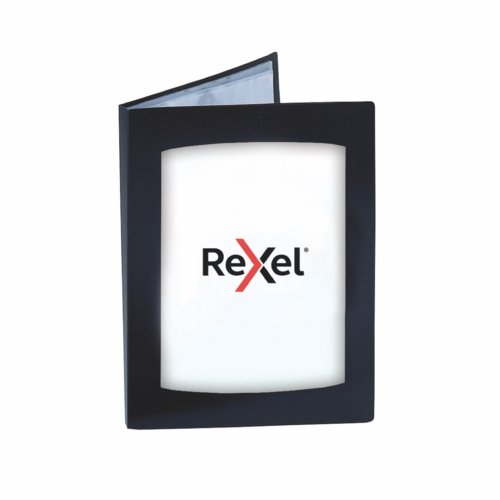 Rexel Clearview Display Book A4 Black