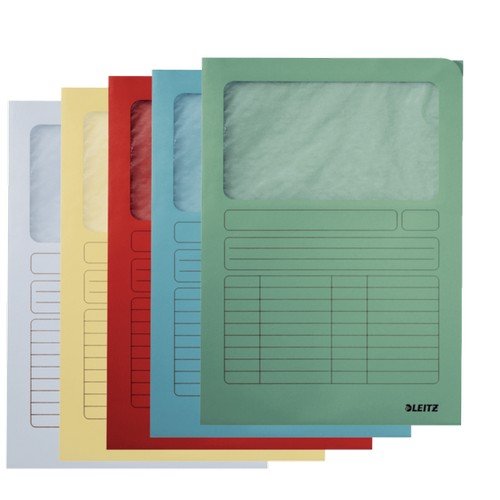 Leitz Window Folder A4  Assorted