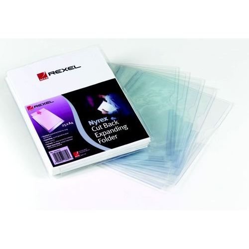 Rexel Nyrex Cut Back Expanding Folder Pack 10
