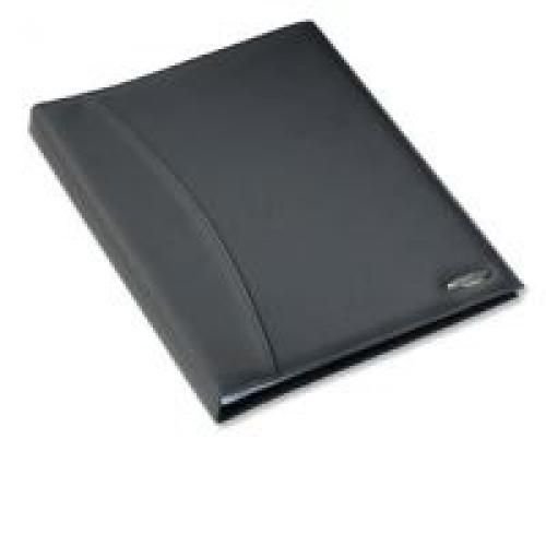 Rexel Soft Touch Smooth Display Book 24 Pocket Black