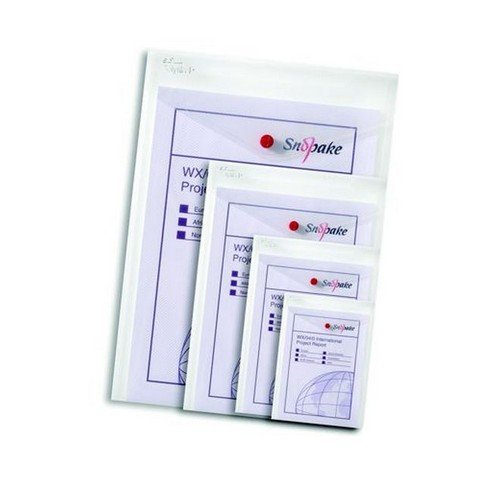 Snopake Polyfile P Wallet File Polypropylene Portrait A4 Clear