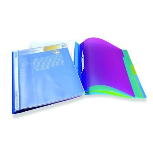 Rapesco 5 Part Project File Clear Cover A4 Pack 5 Part Files PF9947