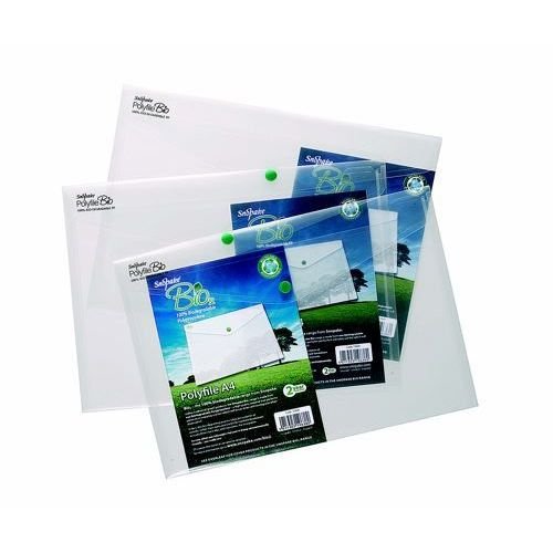Snopake Biodegradable Polyfile A4 Clear