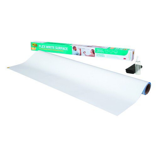 Postit Flex Write Surface The Permanent Marker Whiteboard Surface 120x180cm Drywipe Sheets PI1403