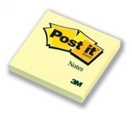 3M PostIt Notes 76x76mm Canary Yellow
