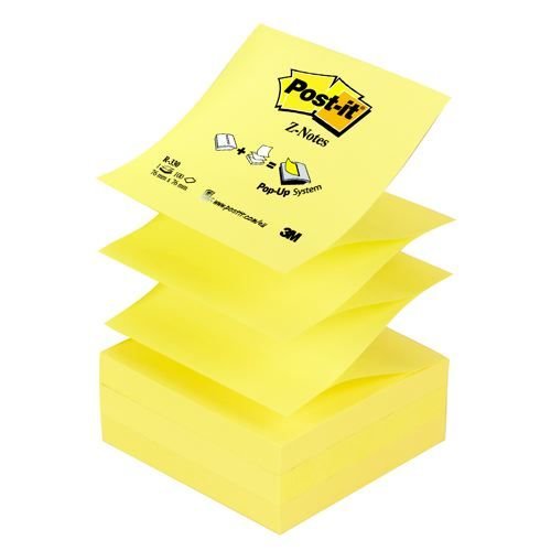 3M Post-It Z Notes 3x3 Yellow