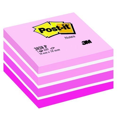 3M PostIt Notes Cube 76x76mm Energy Colours