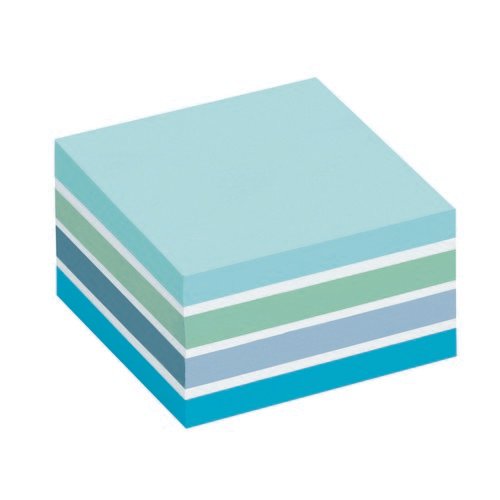 Postit Notes Colour Cube 76 x 76mm Pastel Blue 2028B