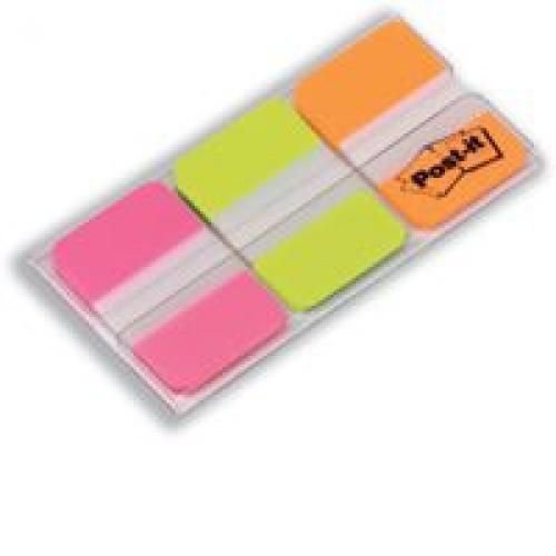 3M PostIt Strong Index Pink Green Orange