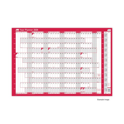 SASCO Year Planner 2026 unmounted