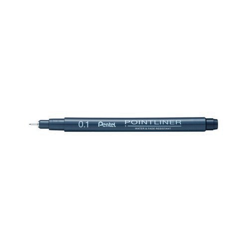 Pointliner Pigment Liner 0.1mm Pk12 Fineliner & Felt Tip Pens PN4028