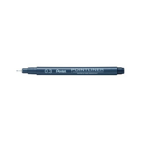 Pointliner Pigment Liner 0.3mm Pk12 Fineliner & Felt Tip Pens PN4029