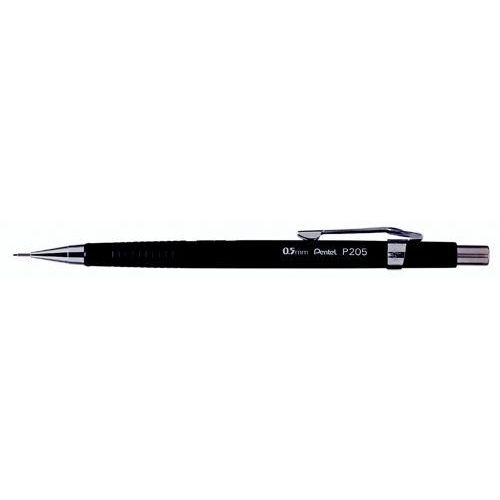 Pentel Automatic Pencil Plastic Steellined With 6 x HB 0.5mm Lead