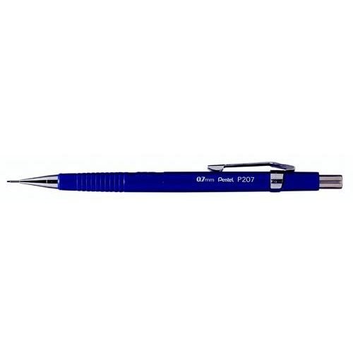 Pentel Automatic Pencil Plastic Steellined With 6 x HB 0.7mm Lead