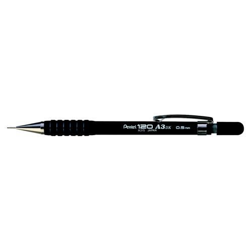 Pentel A120 Automatic Pencil Black 0.5mm