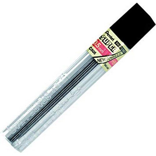Pentel Refill Lead Extrastrong Hipolymer in Tube of 12 x 2B 0.5mm